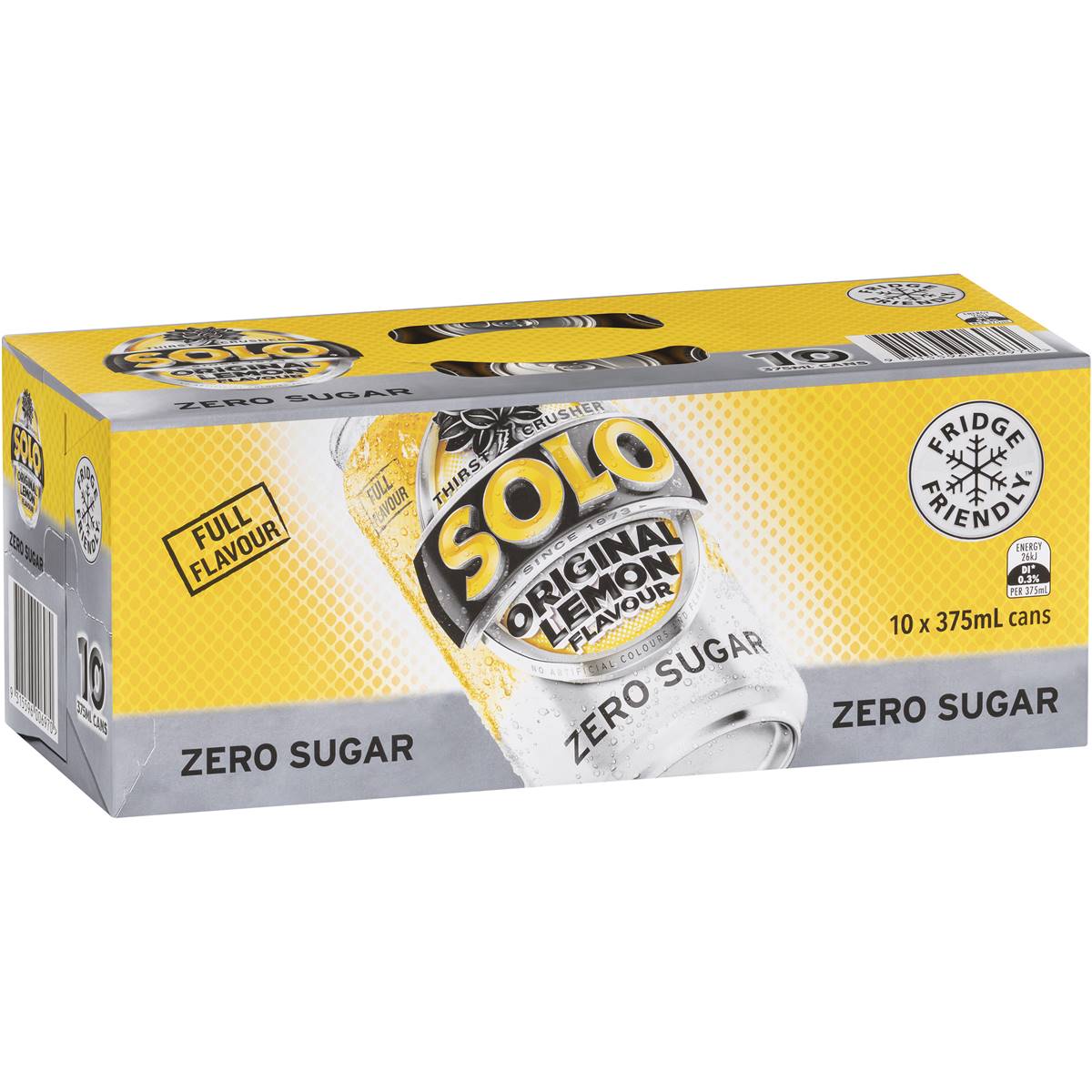 Solo Zero Sugar Cans 375ml x 10 pk