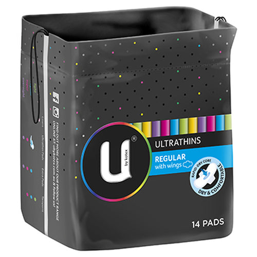 U By Kotex Ultra Thin Regular Wing 14