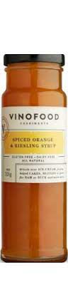 Vinofood Spiced Orange & Riesling Syrup 320g