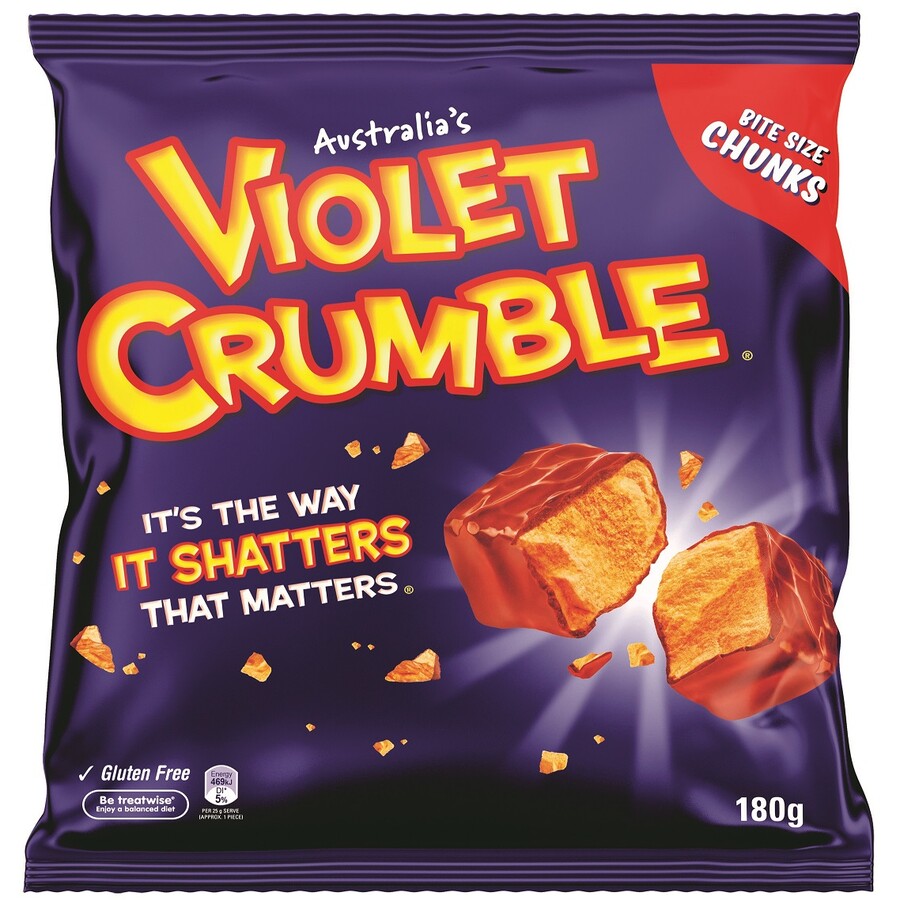 Violet Crumble Chunks 180g