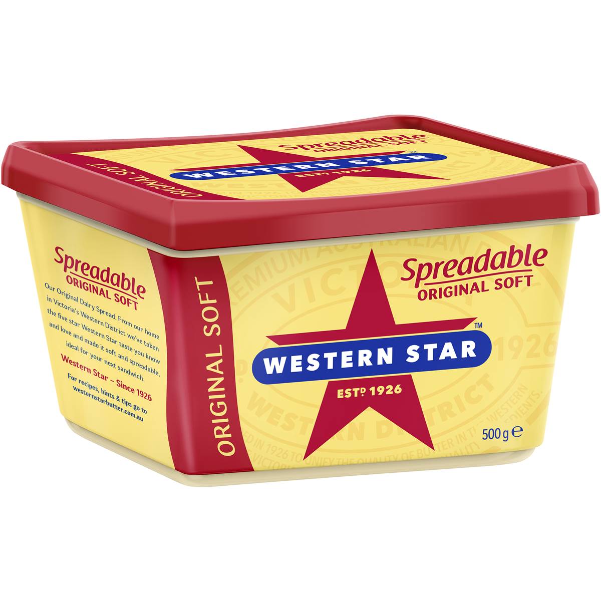 Western Star Butter Spreadable 500g