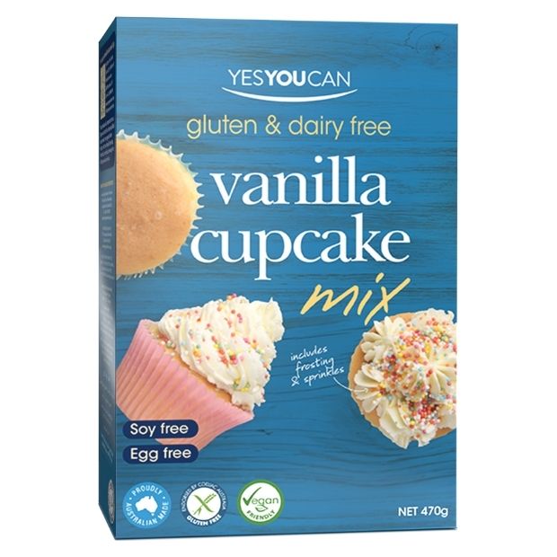 Yes You Can Gluten Free Vanilla Cupcake Mix 470g