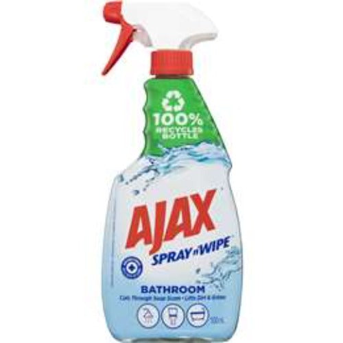 Ajax Spray N Wipe Trigger Bathroom Cleaner 500ml