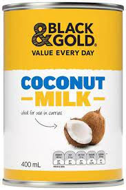 Black & Gold Coconut Milk 400ml