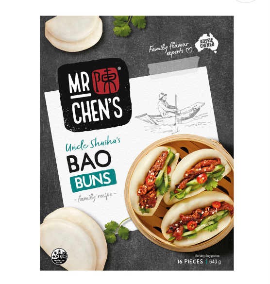 Mr Chens Bao Buns 640g