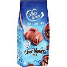 White Wings Choc Mousse Mix 200g