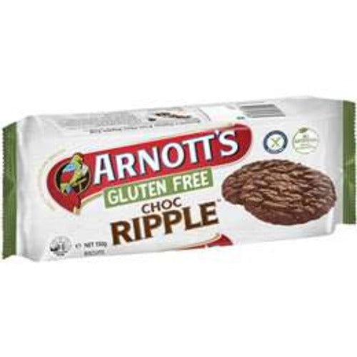 Arnott's Gluten Free Choc Ripple Biscuits 150g