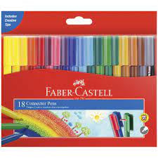 Faber-castell Connector Markers 20 Pack