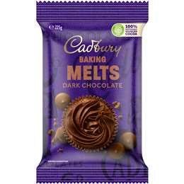 Cadbury Baking Dark Choc Melts 225g