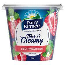 Dairy Farmers Thick n Creamy Field Strawberry 600g