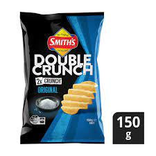 Smith's Double Crunch Original Potato Chips 150g