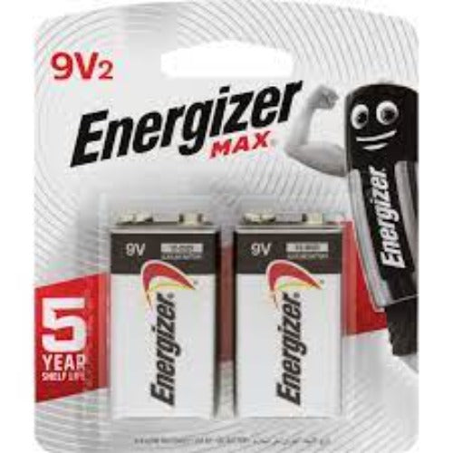 Energizer Max 9V 2PK