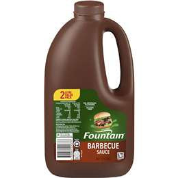 Fountain  Bbq Sauce Value Pack 2l