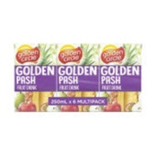 Golden Circle Golden Pash Drink 250ml 6 Pack