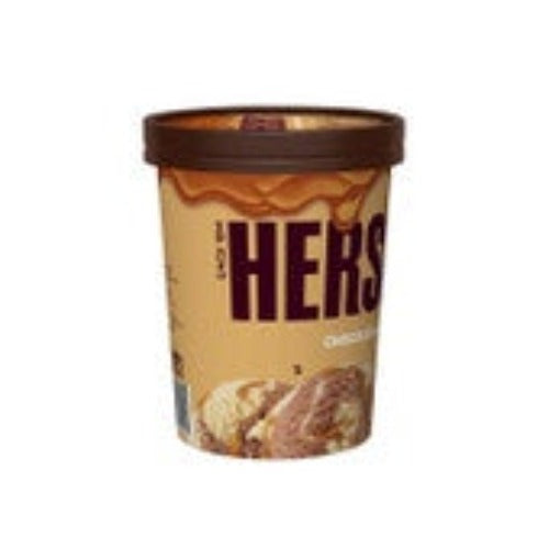 Hershey's Ice Cream Tub Choc Caramel 1 Litre