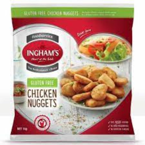 Inghams Gluten Free Chicken Nuggets 1kg