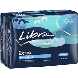 Libra Extra Regular No Wings  14 Pads