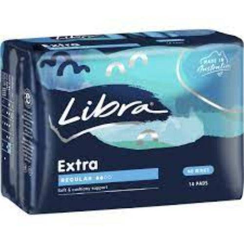 Libra Extra Regular -Wings 14 Pads