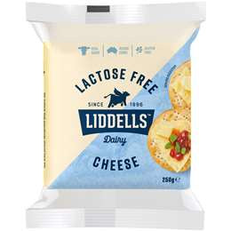 Liddells Block Cheese Lactose Free 250g