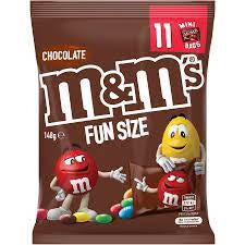 M & M Chocolate Share Pack 11 Mini Packs