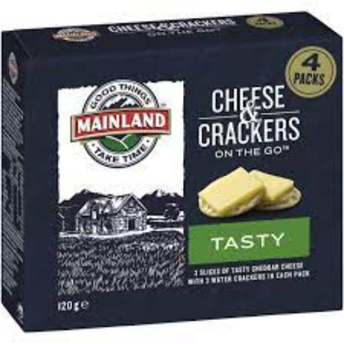 Mainland Tasty Cheese & Cracker On The Go 4 x 30g