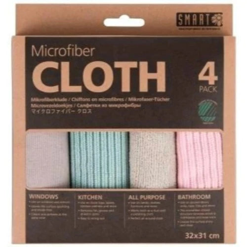 Microfibre Cloths 4 Pack