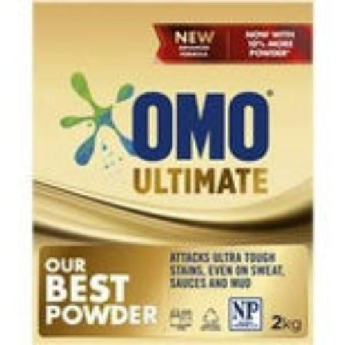 Omo Powder Ultimate Front and Top Loader 2kg