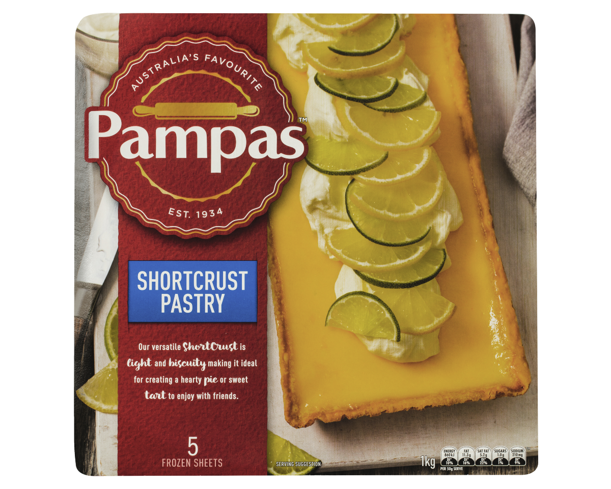 Pampas Shortcrust Pastry 1kg