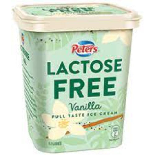 Peters Lactose Free Ice-cream Vanilla 1.2L