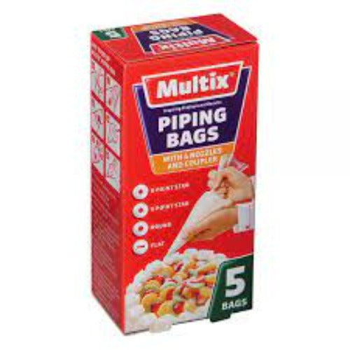 Multix Piping Bags 5/pack