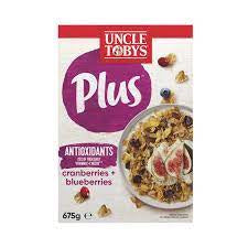 Uncle Toby's Plus Antioxidants 675g