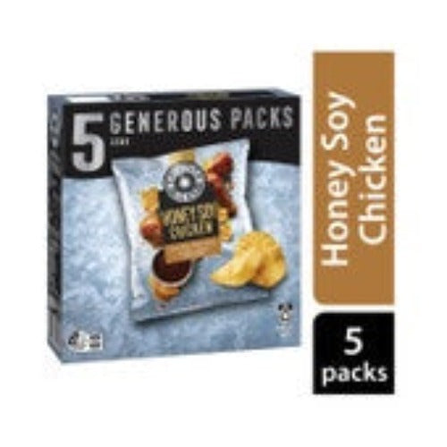 Red Rock Deli Potato Chips Honey Soy Chicken Multipack 5 Pack