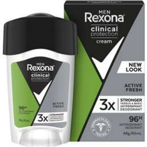 Rexona Men Clinical Protection Stick Antiperspirant Deodorant Fresh 45ml