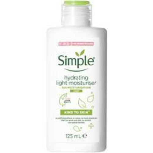 Simple Kind To Skin Light Moisturiser Hydrating 125ml