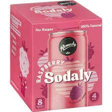 Remedy Sodaly 4 x 250ml Raspberry