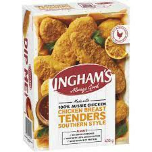 Ingham Chicken Tenders Southern Style 400g