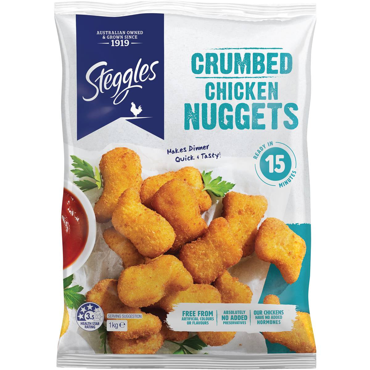 Steggles Chicken Nuggets 1kg