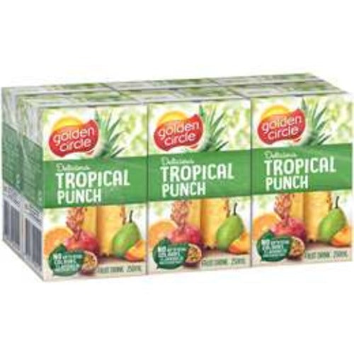 Golden Circle Tropical Punch 250ml 6 pack