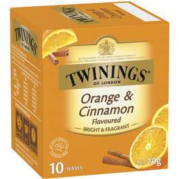 Twinings Orange & Cinnamon Tea Bags 10 Pack