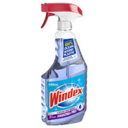 Windex Glass Cleaner Ammonia Free Crystal Rain 500ml